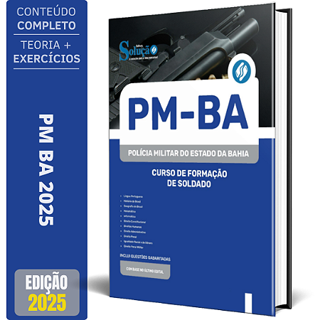 Apostila PM BA 2025 - Curso de Formação de Soldado