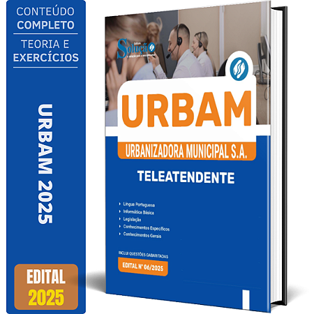 Apostila URBAM 2025 - Teleatendente