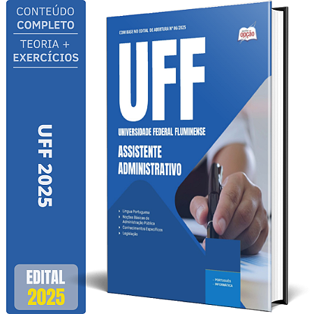 Apostila UFF 2025 - Assistente Administrativo