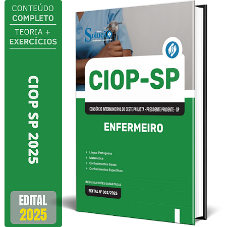 Apostila CIOP 2025 - Enfermeiro