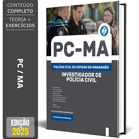 Apostila PC MA 2025 - Investigador de Polícia Civil