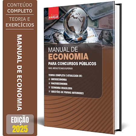 Apostila Manual De Economia Para Concursos Públicos 2025