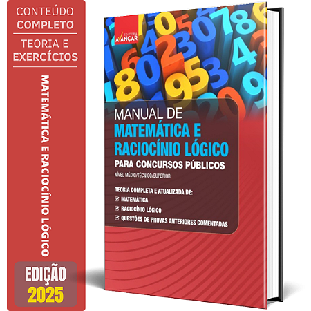Apostila de Matemática e Raciocínio Lógico - Impresso