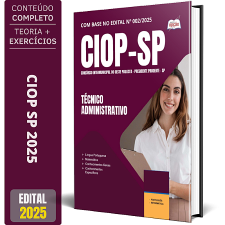Apostila CIOP 2025 - Técnico Administrativo