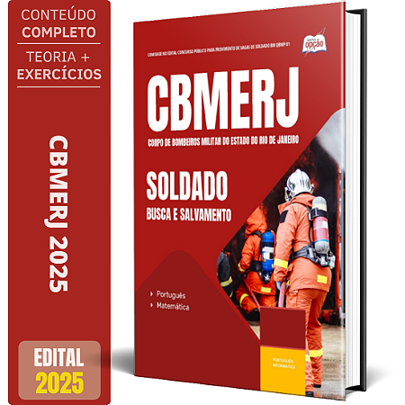 Apostila CBMERJ 2025 - Soldado