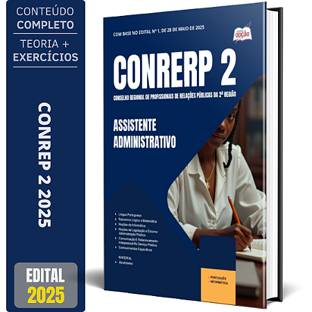 Apostila CONRERP 2 2025 - Assistente Administrativo