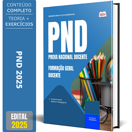 Apostila PND 2025 - Formação Geral Docente