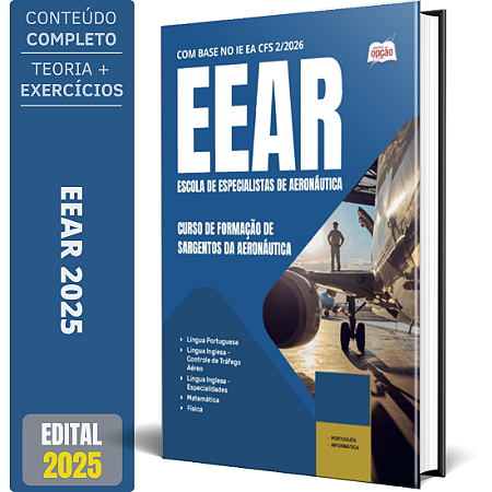 Apostila EEAR 2025 - Curso de Formação de Sargentos da Aeronáutica