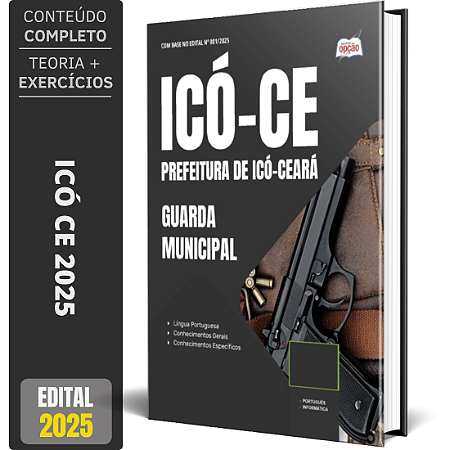 Apostila Prefeitura de Icó CE 2025 - Guarda Municipal