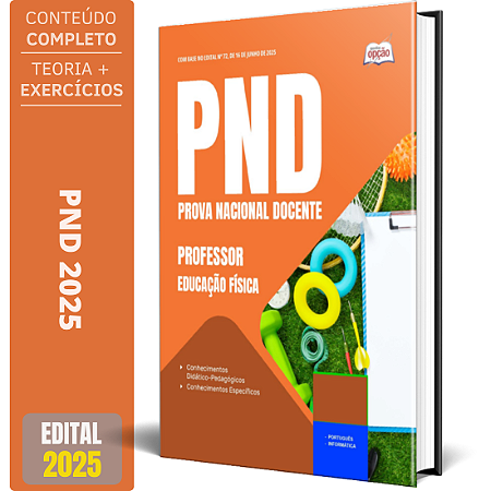 Apostila PND 2025 - Professor de Educação Física