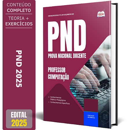 Apostila PND 2025 - Professor de Computação
