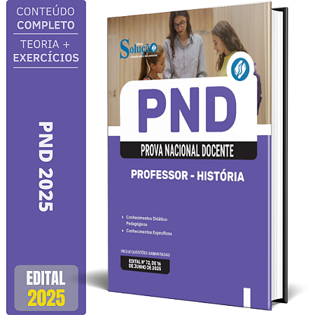 Apostila PND 2025 - Professor de História