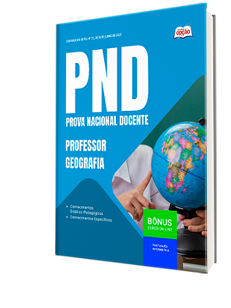 Apostila PND 2025 - Professor de Geografia