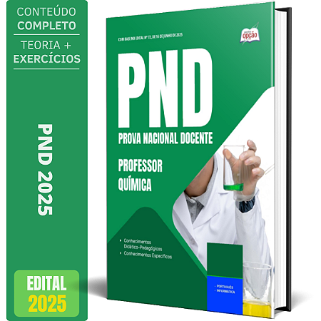 Apostila PND 2025 - Professor de Química