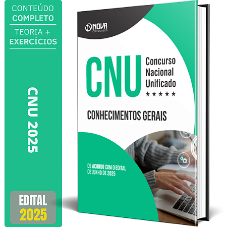 Apostila CNU 2025 - Conhecimentos Gerais - Todos os BLOCOS