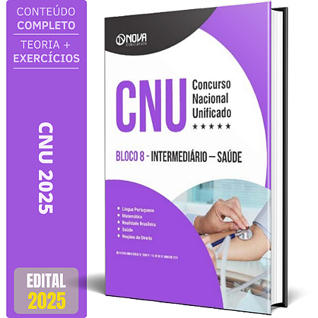 Apostila CNU 2025 - Bloco 8 - Intermediário - Saúde