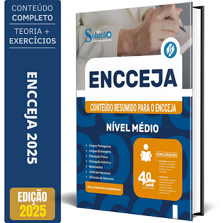Apostila ENCCEJA 2025 - Ensino Médio (Conteúdo Resumido)