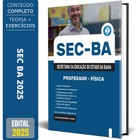 Apostila SEC BA 2025 - Professor - Física