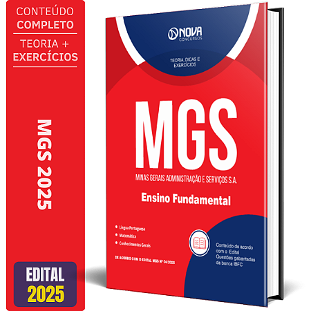 Apostila MGS 2025 - Nível Fundamental Completo