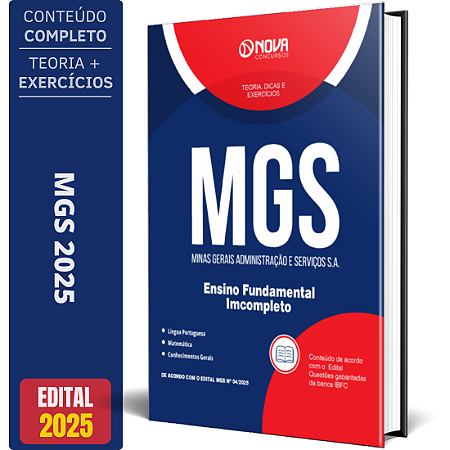 Apostila MGS 2025 - Nível Fundamental Incompleto
