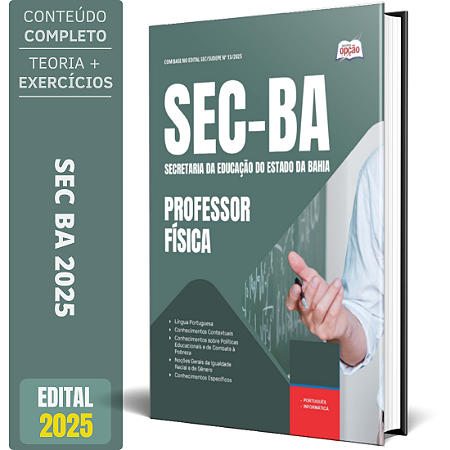 Apostila SEC BA 2025 - Professor - Física