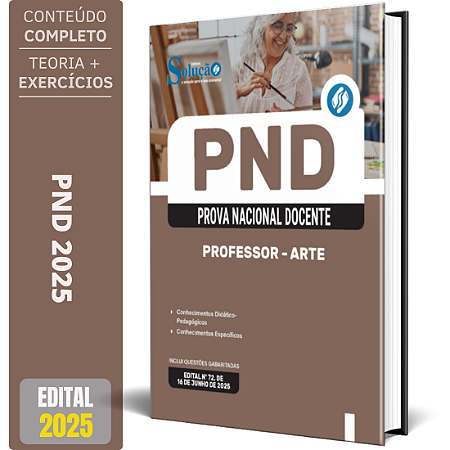 Apostila PND (CNU Professores) 2025 - Professor - Arte
