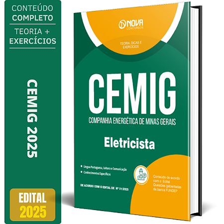 Apostila CEMIG 2025 - Eletricista