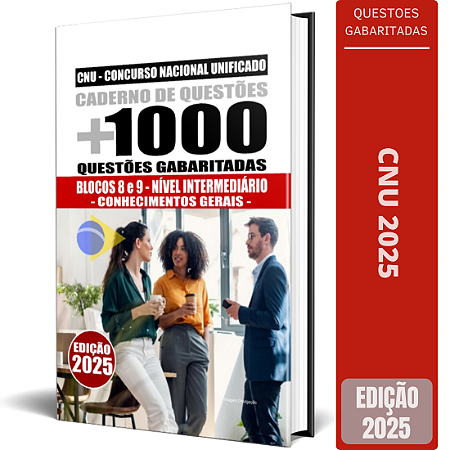 Apostila CNU2025 - Caderno De Questões Gabaritadas