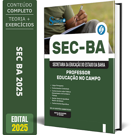 Apostila SEC BA 2025 - Professor - Educação no Campo
