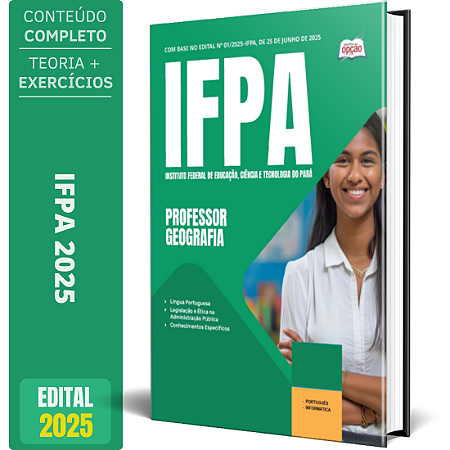 Apostila IFPA 2025 - Professor de Geografia