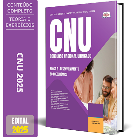 Apostila CNU 2025 - Bloco 6 – Desenvolvimento Socioeconômico