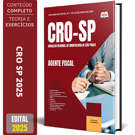 Apostila CRO SP 2025 - Agente Fiscal