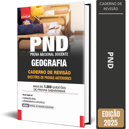 Apostila Provas Anteriores PND 2025 - Geografia - Caderno De Revisão
