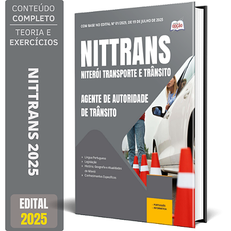 Apostila NITTRANS 2025 - Agente de Autoridade de Trânsito