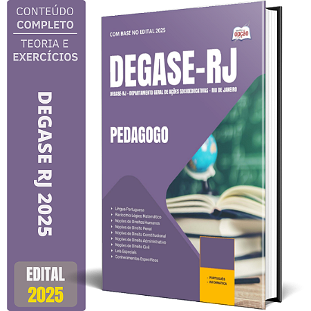 Apostila Degase 2025 - Pedagogo
