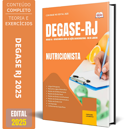 Apostila Degase 2025 - Nutricionista