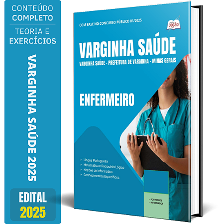 Apostila Prefeitura de Varginha MG 2025 - Enfermeiro