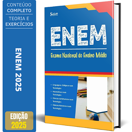 Apostila Vestibular ENEM 2025 - Editora Solução