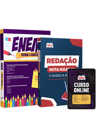 Apostila Vestibular ENEM 2025 - Apostilas Opção + 02 Bônus!