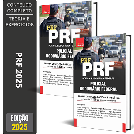 Apostila Concurso PRF 2025 - Policial Rodoviário Federal