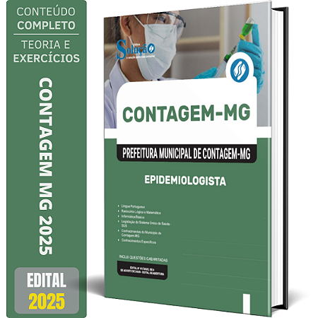Apostila Prefeitura de Contagem MG 2025 - Epidemiologista