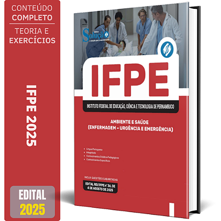 Apostila IFPE 2025 - Ambiente e Saúde (Enfermagem - Urgência e Emergência)