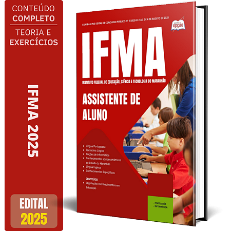 Apostila IFMA 2025 - Assistente de Aluno