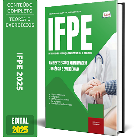 Apostila IFPE 2025 - Ambiente e Saúde (Enfermagem – Urgência e Emergência)