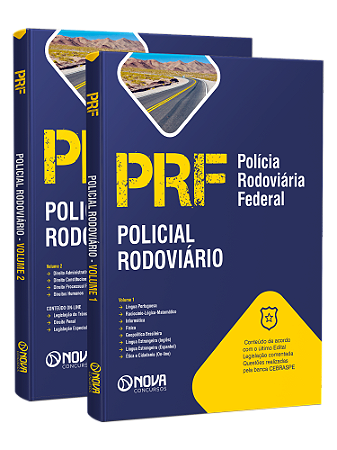 Apostila PRF 2025 - Polícia Rodoviária Federal - Policial Rodoviário Federal