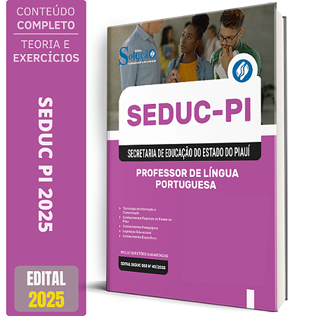 Apostila SEDUC PI 2025 - Professor de Língua Portuguesa