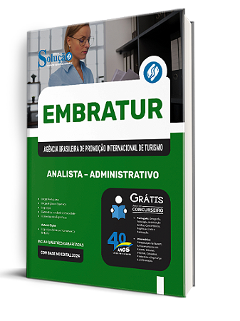 Apostila Concurso EMBRATUR 2025 - Analista Administrativo
