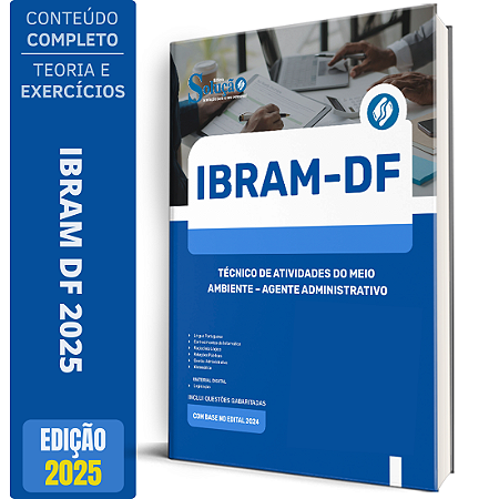 Apostila IBRAM DF 2025 - Técnico de Atividades do Meio Ambiente - Agente Administrativo