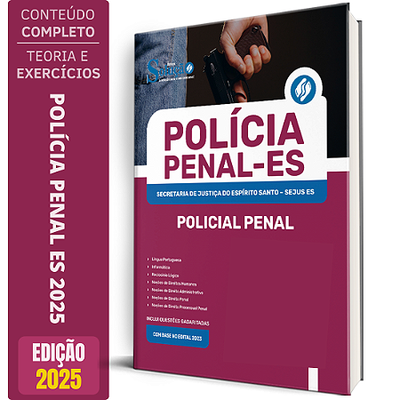 Apostila Concurso Polícia Penal ES (PP ES) 2025 - Policial Penal