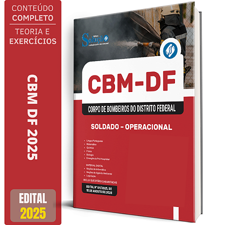 Apostila Concurso CBM DF 2025 - Soldado - Operacional